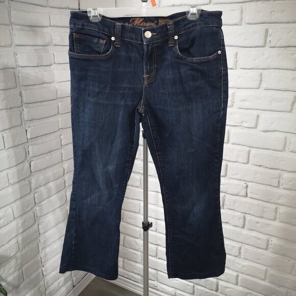 Mavi Ladies Size 30 Waist Dark Wash Molly Regular Rise Classic Bootcut Jeans - Picture 1 of 14